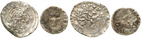 Medieval coins
POLSKA / POLAND / POLEN / SCHLESIEN / GERMANY

Ludwik Węgierski (1370-1382). Kwartnik ruski i denar, group 2 coins 

Zestaw zawier...