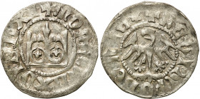 Medieval coins
POLSKA / POLAND / POLEN / SCHLESIEN / GERMANY

Władysław Jagiełło (1386-1434). Half Grosz (Groschen) 1404-1406, Krakow (Cracow) - PR...
