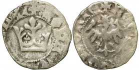 Medieval coins
POLSKA / POLAND / POLEN / SCHLESIEN / GERMANY

Władysław Jagiełło (1386-1434). Half Grosz, Krakow (Cracow) 

Wariant bez liter pod...