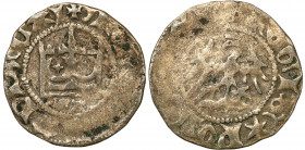 Medieval coins
POLSKA / POLAND / POLEN / SCHLESIEN / GERMANY

Władysław Jagiełło (1386-1434), Half Grosz (Groschen) 1404-1406, 

Patyna, niedobic...