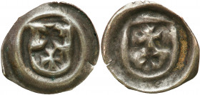Medieval coins
POLSKA / POLAND / POLEN / SCHLESIEN / GERMANY

Kazimierz IV Jagiellończyk (1446-1492). Brakteat, Elblag / Elbing, 

Ciemna patyna,...