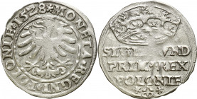 Sigismund I Old
POLSKA/ POLAND/ POLEN / POLOGNE / POLSKO

Zygmunt I Stary. Grosz (Groschen) 1528, Krakow (Cracow) 

Na awersie korona renesansowa...
