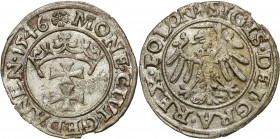Sigismund I Old
POLSKA/ POLAND/ POLEN / POLOGNE / POLSKO

Zygmunt I Stary. Szeląg 1546, Gdansk / Danzig 

Ciemna patyna.Kopicki 7288; CNG 54.V.a ...