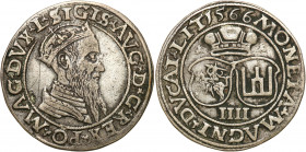 Sigismund II August
POLSKA/ POLAND/ POLEN / POLOGNE / POLSKO

Zygmunt II August. Czworak (4 grosze) 1566, Vilnius / Lithuania 

Aw.: Popiersie kr...