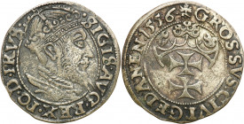Sigismund II August
POLSKA/ POLAND/ POLEN / POLOGNE / POLSKO

Zygmunt II August. Grosz (Groschen) 1556, Gdansk / Danzig 

Aw.: Głowa króla w praw...
