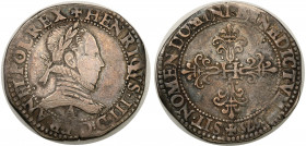 Henryk III of France
POLSKA/ POLAND/ POLEN / POLOGNE / POLSKO / FRANCE / FRANKREICH

Polska. Henryk Walezy (1573-1575-1589). Frank 1575 A, PARIS 
...