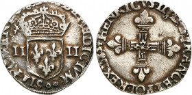 Henryk III of France
POLSKA/ POLAND/ POLEN / POLOGNE / POLSKO / FRANCE / FRANKREICH

Henryk Walezy. 1/4 ecu 1590, 9, Rennes - BEAUTIFUL 

Poprawn...