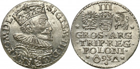 COLLECTION of Polish 3 grosze
POLSKA/ POLAND/ POLEN / POLOGNE / POLSKO

Zygmunt III Waza. Trojak (3 grosze) 1592, Malbork 

Odmiana z trójkątem i...