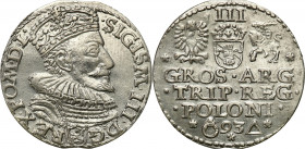 COLLECTION of Polish 3 grosze
POLSKA/ POLAND/ POLEN / POLOGNE / POLSKO

Zygmunt III Waza. Trojak (3 grosze) 1593, Malbork 

Odmiana trojaka z mni...