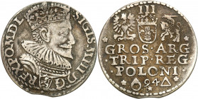 COLLECTION of Polish 3 grosze
POLSKA/ POLAND/ POLEN / POLOGNE / POLSKO

Zygmunt III Waza. Trojak (3 grosze) 1594, Malbork 

Na dole rewersu trójk...