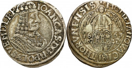 John II Casimir 
POLSKA/ POLAND/ POLEN / POLOGNE / POLSKO

Jan ll Kazimierz. Ort (18 groszy) 1663, Torun / Thorunensis 

Aw.: Popiersie w koronie...