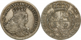 Augustus III the Sas 
POLSKA / POLAND / POLEN / SACHSEN / SAXONY / FRIEDRICH AUGUST II / DRESDEN / LEIPZIG

August III Sas. Szostak 1754, Lipsk / L...