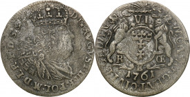 Augustus III the Sas 
POLSKA / POLAND / POLEN / SACHSEN / SAXONY / FRIEDRICH AUGUST II / DRESDEN / LEIPZIG

August III Sas Szostak (6 groszy) 1761 ...