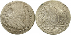 Augustus III the Sas 
POLSKA / POLAND / POLEN / SACHSEN / SAXONY / FRIEDRICH AUGUST II / DRESDEN / LEIPZIG

August III Sas. Szostak (6 groszy) 1763...