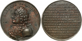 Polish medals from the XVIIth-XXth century
POLSKA/ POLAND/ POLEN / POLOGNE / POLSKO

Medal of Jan II Kazimierz - King's Suite - contractor Białogon...