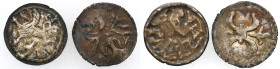 COLLECTION of Silesian coins
POLSKA / POLAND / POLEN / SCHLESIEN / COURLAND / OELS /BRIEG

Silesia, Krosno Odrzaskie and Lwwek lski. Halerz 15th ce...