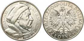 Poland II Republic
POLSKA / POLAND / POLEN / POLOGNE / POLSKO

II RP. 10 zlotych 1933 Sobieski - BEAUTIFUL 

Pięknie zachowana moneta z blaskiem ...