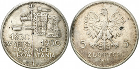 Poland II Republic
POLSKA / POLAND / POLEN / POLOGNE / POLSKO

II RP. 5 zlotych 1930 Sztandar 

Dobrej jakości szczegóły, drobne ryski w polu.&nb...