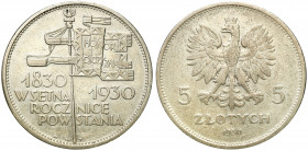 Poland II Republic
POLSKA / POLAND / POLEN / POLOGNE / POLSKO

II RP. 5 zlotych 1930 Sztandar 

Moneta z naturalnymi śladami obiegu.Parchimowicz ...