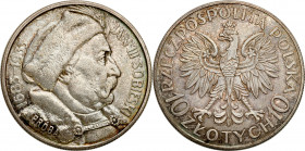Probe coins of the Second Polish Republic
POLSKA / POLAND / POLEN / PATTERNPRL. PROBE / SPECIMEN

PROBA / PATTERN. 10 zlotych 1933 Jan III Sobieski...