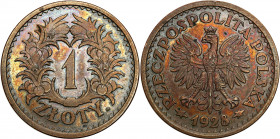 Probe coins of the Second Polish Republic
POLSKA / POLAND / POLEN / PATTERNPRL. PROBE / SPECIMEN

PROBA / PATTERN. Bronze 1 zloty 1928 - RARITY 
...