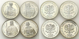 Probe coins Polish People Republic (PRL) and Poland
POLSKA / POLAND / POLEN / PATTERNPRL. PROBE / SPECIMEN

PRL. PROBA / PATTERN srebro 200 zlotych...