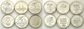 Probe coins Polish People Republic (PRL) and Poland
POLSKA / POLAND / POLEN / PATTERNPRL. PROBE / SPECIMEN

PRL. PROBA / PATTERN srebro 100, 200 zl...