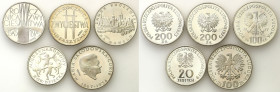 Probe coins Polish People Republic (PRL) and Poland
POLSKA / POLAND / POLEN / PATTERNPRL. PROBE / SPECIMEN

PRL. PROBA / PATTERN srebro 20 - 200 zl...