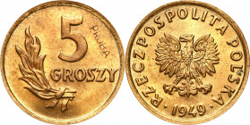 Probe coins Polish People Republic (PRL) and Poland
POLSKA / POLAND / POLEN / PATTERNPRL. PROBE / SPECIMEN

PRL. PROBA / PATTERN Brass 5 groszy 194...