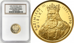 Polish Gold Coins since 1990
POLSKA / POLAND / POLEN / GOLD / ZLOTO

III RP. 100 zlotych 2002 Kazimierz III Wielki NGC PF69 ULTRA CAMEO (2 MAX) 
...
