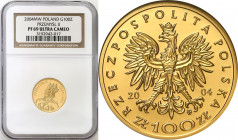 Polish Gold Coins since 1990
POLSKA / POLAND / POLEN / GOLD / ZLOTO

III RP. 100 zlotych 2004 Przemysł II NGC PF69 ULTRA CAMEO (2 MAX) 

Piękny m...