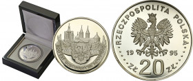 Polish collector coins after 1990
POLSKA / POLAND / POLEN / POLOGNE / POLSKO

III RP. 20 zlotych 1995 Województwo Płockie + PUDEŁKO 

Piękny egze...