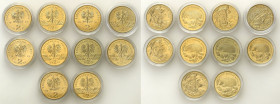 Polish collector coins after 1990
POLSKA / POLAND / POLEN / POLOGNE / POLSKO

III RP. 2 zlote 1996-1998 Stefan Batory, Jeż, Ropucha - group inwesty...