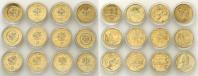 Polish collector coins after 1990
POLSKA / POLAND / POLEN / POLOGNE / POLSKO

III RP. 2 zlote 1996-1998, group 12 pieces 

Duży zestaw zawierając...