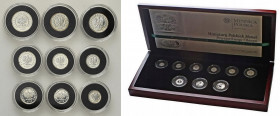 Polish collector coins after 1990
POLSKA / POLAND / POLEN / POLOGNE / POLSKO

III RP. Miniatury polskich coins obiegowych 1 grosz - 5 zlotych 2008 ...