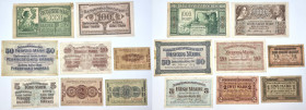 COLLECTION of Polish Banknotes
POLSKA / POLAND / POLEN / PAPER MONEY / BANKNOTE

Polska OST. 1/2 – 1.000 mark 1918, Kowno, group 8 banknotes 

Ko...