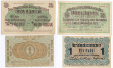 COLLECTION of Polish Banknotes
POLSKA / POLAND / POLEN / PAPER MONEY / BANKNOTE

Polska OST. rubel 1916, 3 ruble 1916 Poznań seria O, group 2 bankn...