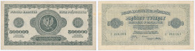 COLLECTION of Polish Banknotes
POLSKA / POLAND / POLEN / PAPER MONEY / BANKNOTE

500.000 polish mark 1923 seria U - rzadszy 

Rzadszy banknot w p...