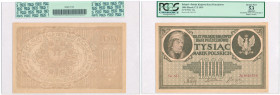 COLLECTION of Polish Banknotes
POLSKA / POLAND / POLEN / PAPER MONEY / BANKNOTE

1.000 polish mark 1919 seria AD, PCGS 53 - BEAUTIFUL 



Detai...