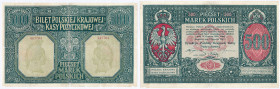 COLLECTION of Polish Banknotes
POLSKA / POLAND / POLEN / PAPER MONEY / BANKNOTE

500 polish mark 1919 - RARITY R5 

Wariant z numeracją: 447704.B...