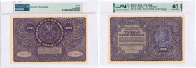COLLECTION of Polish Banknotes
POLSKA / POLAND / POLEN / PAPER MONEY / BANKNOTE

1.000 polish mark 1919 seria I-AE, PMG 65 EPQ - BEAUTIFUL 

Egze...