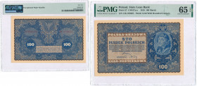 COLLECTION of Polish Banknotes
POLSKA / POLAND / POLEN / PAPER MONEY / BANKNOTE

100 polish mark 1919 seria IJ-G, PMG 65 EPQ - BEAUTIFUL 

Egzemp...