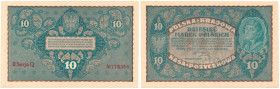 COLLECTION of Polish Banknotes
POLSKA / POLAND / POLEN / PAPER MONEY / BANKNOTE

10 polish mark 1919 seria II-P 

Lekko ugięty narożnik.Lucow 373...