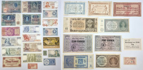 World Banknotes
PAPER MONEY / BANKNOTE

Austria, Greece, Cyprus, France, Czechoslovakia 32 units 

Zróżnicowany zestaw. Pojedyncze pozycje ciekaw...