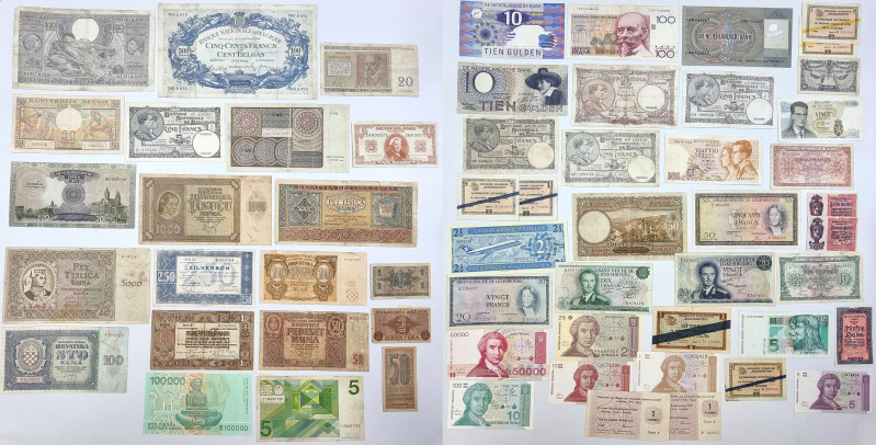 World Banknotes
PAPER MONEY / BANKNOTE

France, Belgium, Netherlands, Croatia...