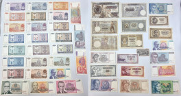 World Banknotes
PAPER MONEY / BANKNOTE

Yugoslavia, Serbia, set of 150 

Zróżnicowany zestaw. W przewadze egzemplarze z licznymi śladami obiegu....