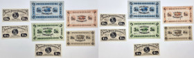 World Banknotes
PAPER MONEY / BANKNOTE

Latvia, Libawa. Vouchers 1, 5, 10, 50 kopecks, 1, 3 and 5 rubles 1915, set of 7 pieces 

Egzemplarze w pi...