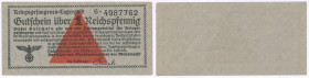 World Banknotes
PAPER MONEY / BANKNOTE

Kriegsgefangen Lagergeld (1939-1945). Oberkommando der Wehrmacht. 1 pfennig 1939 

Pięknie zachowany.Luco...