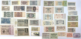 World Banknotes
PAPER MONEY / BANKNOTE

Germany, banknotes, set of 155 pieces 

Zróżnicowany zestaw. W przewadze egzemplarze z licznymi śladami o...
