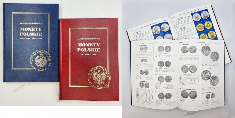 Numismatic literature
Janusz Parchimowicz - Polish Coins - 2 volumes - BASIC LI...